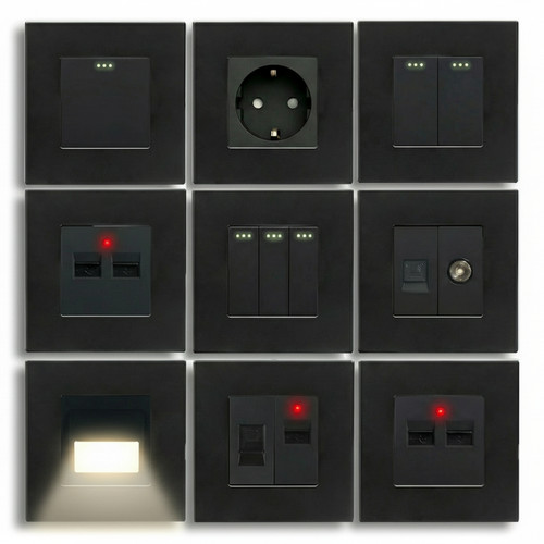 Lichtschalter dimmer taster - lichtschalter,