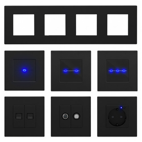 Glas touch lichtschalter - glas,