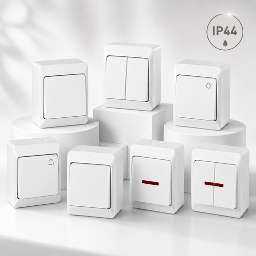 Aufputz schalter taster - schalter, ip44
