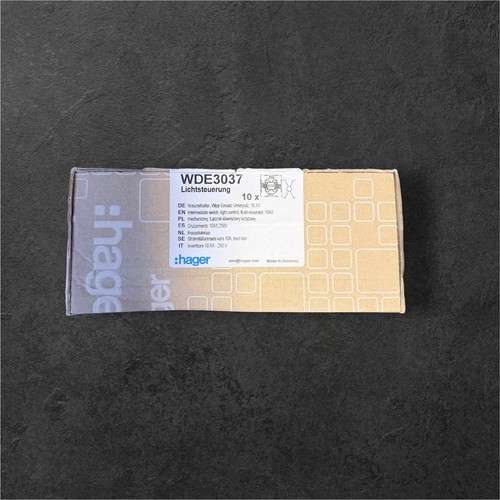 10x berker 3037 kreuzschalter - 3037,